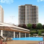 Beylikdüzü’nün orta kesiminde yeni bir konut kompleksinde daire