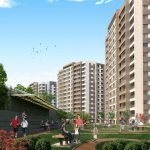 Beylikdüzü’nün orta kesiminde yeni bir konut kompleksinde daire