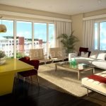 Live at a height in a prestigious residential complex in Istanbul
