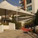 Spacious apartment with panoramic sea views in a prestigious residential complex in Istanbul