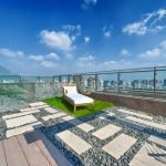 Apartment with panoramic terrace in a modern residential complex in Bakhchesehir