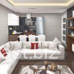 Prens Adaları manzaralı daireler. 2+1