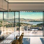 Luxury apartments overlooking the Bosphorus. 3+1