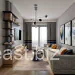 A project with a beautiful view of the lake