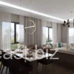 A project with a beautiful view of the lake