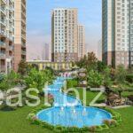 A project with a beautiful view of the lake