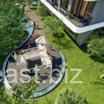 Residence in Alanya by the sea