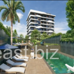 Residence in Alanya by the sea
