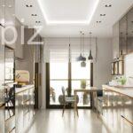 Exclusive residential complex in Bakhchesehir overlooking Lake Kucukcekmedje