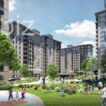 Exclusive residential complex in Bakhchesehir overlooking Lake Kucukcekmedje
