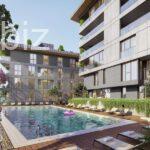 İstanbul Üsküdar semtinde 1+1 daire, 113m2. No.2805