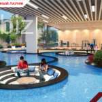 Dubai’nin Dubai Sports City semtinde yüzme havuzlu 1+1, 64 m2 daire. No.2898