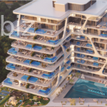 Dubai'nin Al Furjan semtinde özel yüzme havuzlu 2+1 rezidans. No.2917