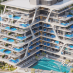 Dubai’nin Al Furcan semtinde özel yüzme havuzlu 1+1 rezidans. No.2916