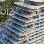 Dubai’nin Al Furcan semtinde özel yüzme havuzlu 1+1 rezidans. No.2916