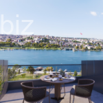 Haliç Körfezi kıyısında 1+1 daire. No.2962