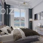 Haliç Körfezi kıyısında 1+1 daire. No.2962