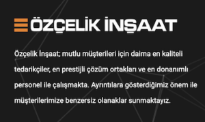 Ozcelik insaat