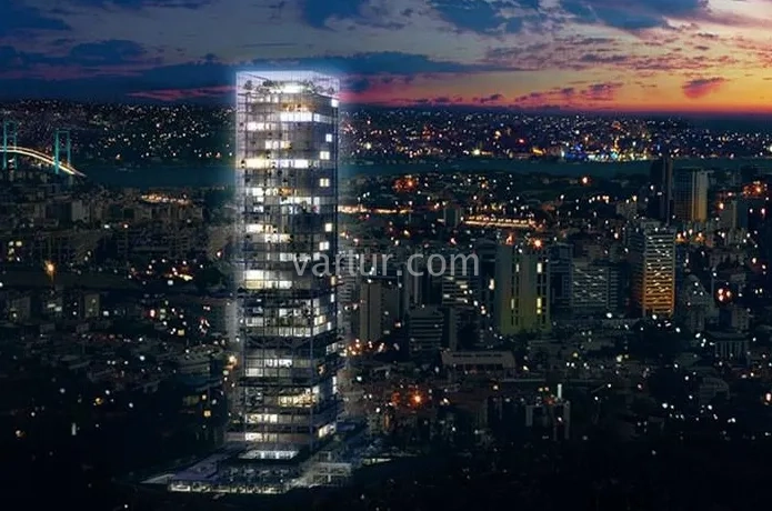Luxurious 5+1 Residence with Stunning Bosphorus View in Central Sisli