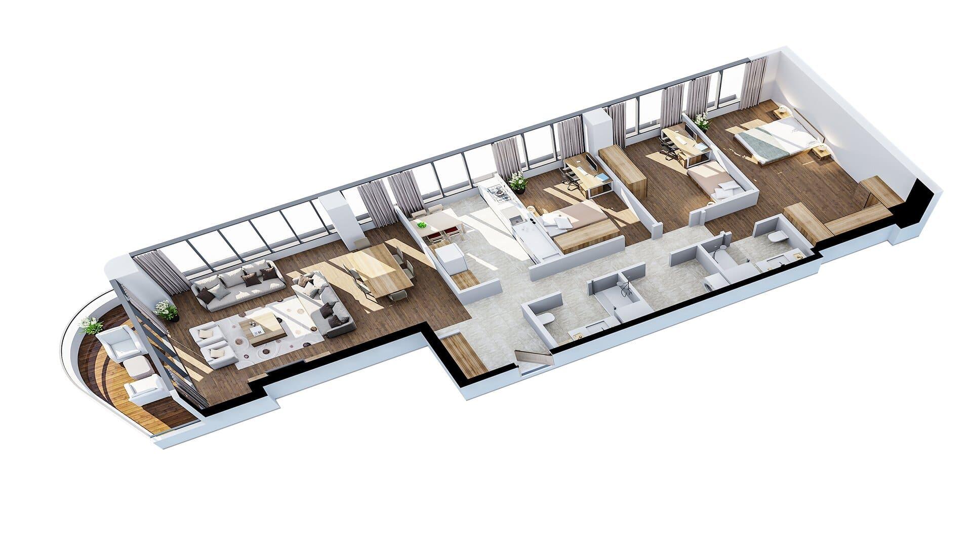 Modern Apartment in the Heart of Ataşehir, Istanbul