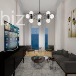 Spacious Apartment with Sea View in Central Istanbul (Listing No: 3129)
