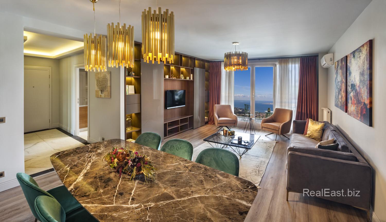 Spacious 8+1 Apartment with Stunning Views in Istanbul