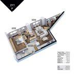 Modern Apartment for Sale in Ümraniye, Istanbul (Listing No: 3915)