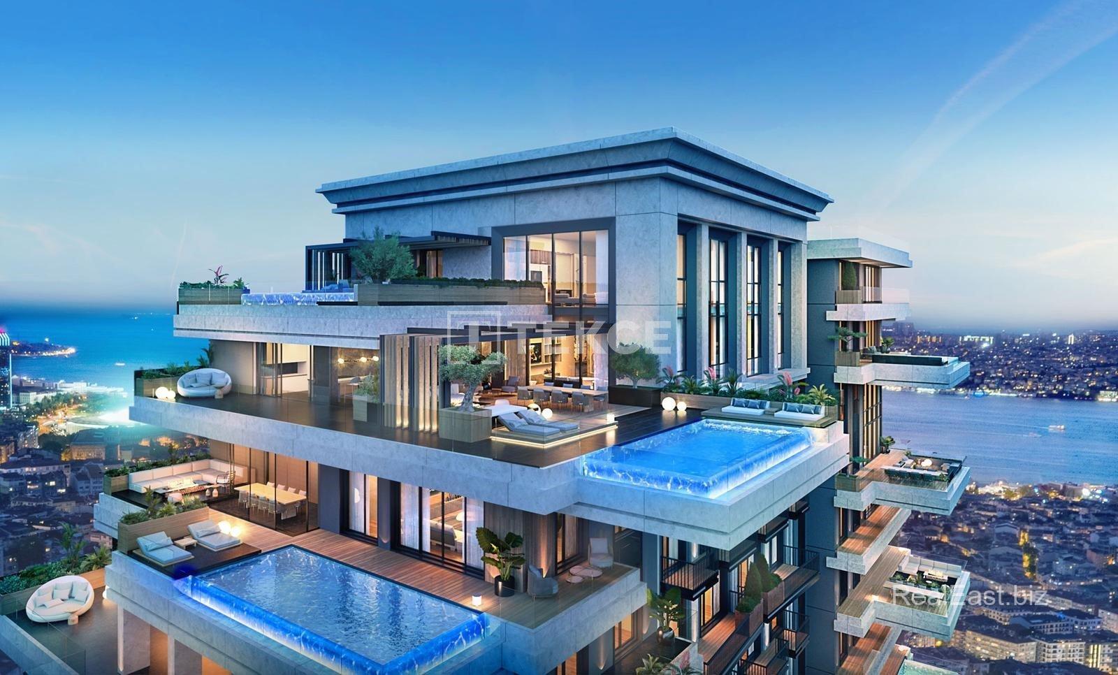 Spacious Luxury Apartment with Private Pool in Şişli, Istanbul