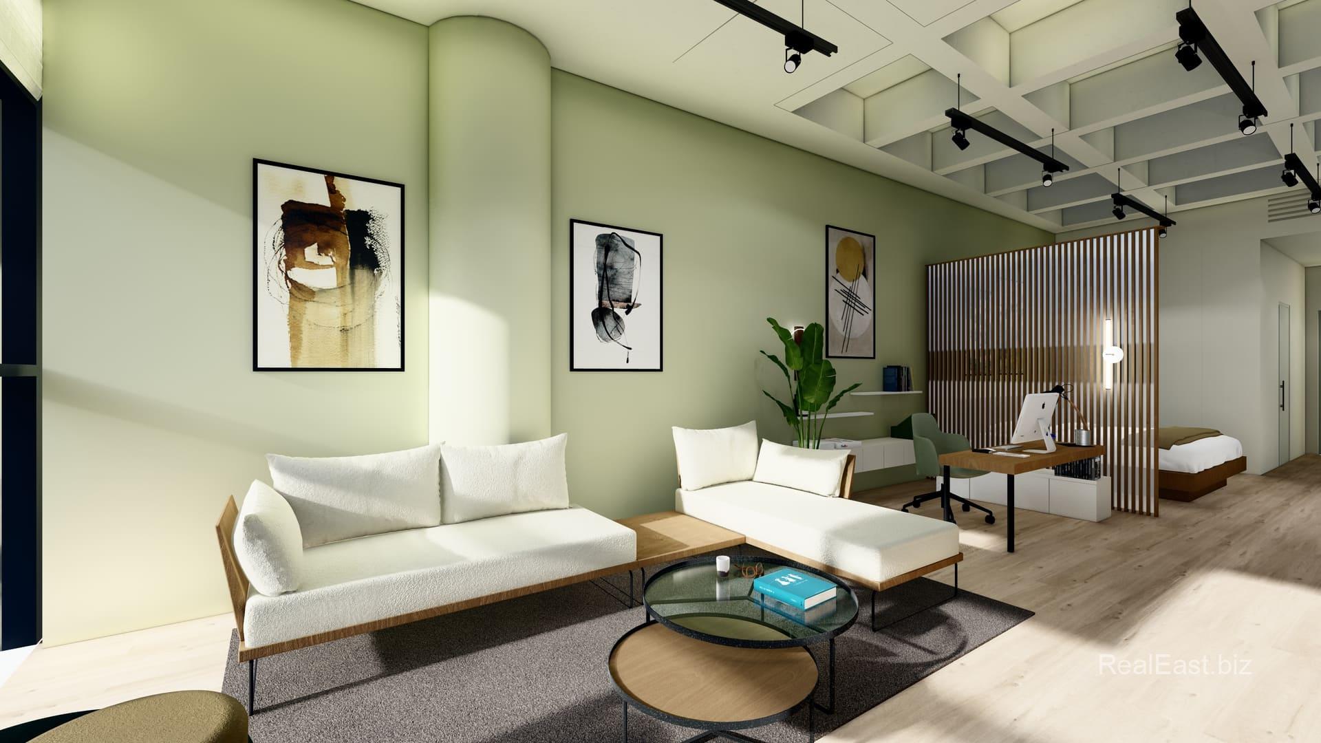 Contemporary Studio Apartment in Kâğıthane, Istanbul