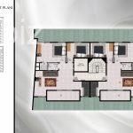 Stylish Apartment with Partial Sea View in Central Istanbul (Listing No: 4466)