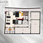 Stylish Apartment with Partial Sea View in Central Istanbul (Listing No: 4466)