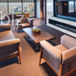 Modern Apartment with Stunning Views in Central Istanbul (Listing No: 4618)