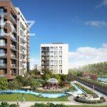 Современная квартира в динамичном Каğıthane №4619