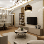 Просторная квартира в центре Бююкчекмедже №4653