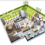 İstanbul’un Finans Merkezi’nde Modern Daire (İlan No: 4818)