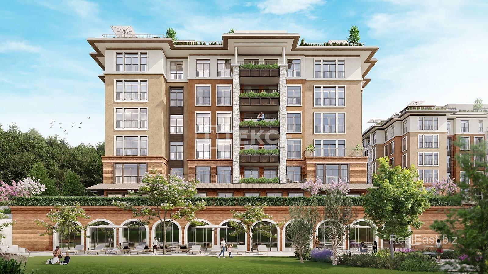 Luxury Apartments with Forest Views in Göktürk, Istanbul