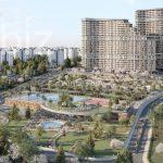 Современная квартира у моря в Бююкчекмедже с курортными удобствами №5292