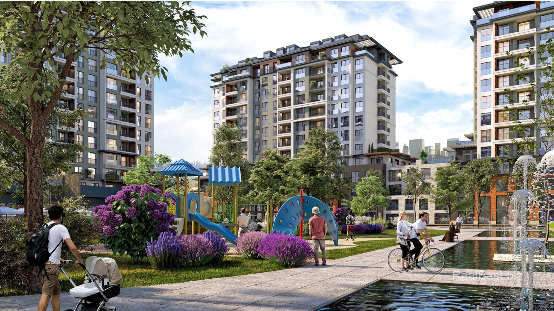 Stylish Apartment with Sea View in Beylikdüzü