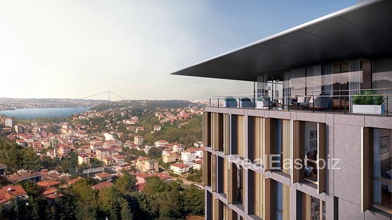 Luxury Apartment with Bosphorus Views in Istanbul
