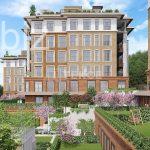 Современная квартира с видом на лес в Эйюпсултане №6152