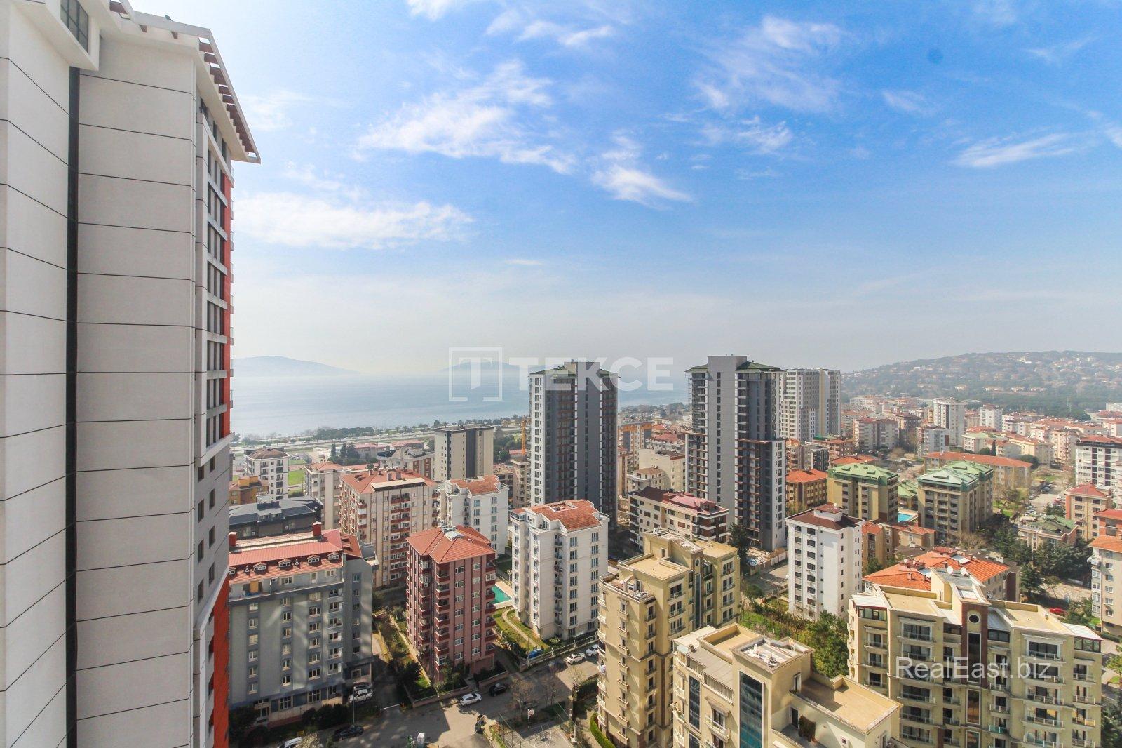 Stunning Sea View Apartment in Kartal, Istanbul