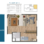 Modern Apartment in the Heart of Kâğıthane, Istanbul (Listing No: 6741)
