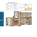 Modern Apartment in the Heart of Kâğıthane, Istanbul (Listing No: 6741)