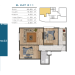 Modern Apartment in the Heart of Kâğıthane, Istanbul (Listing No: 6741)