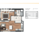 Küçükçekmece’de Charmant Penthouse (İlan No: 6744)