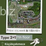Küçükçekmece’de Modern Daire, İstanbul (İlan No: 6908)