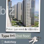 Luxury 1+1 Apartment with Sea View in Bakırköy (Listing No: 6938)
