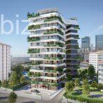 Panoramik Boğaz Manzaralı Yüksek Tavanlı Daireler Beşiktaş’ta (İlan No: 7404)