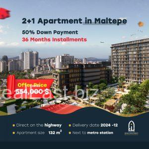 Modern Apartment in Vibrant Maltepe