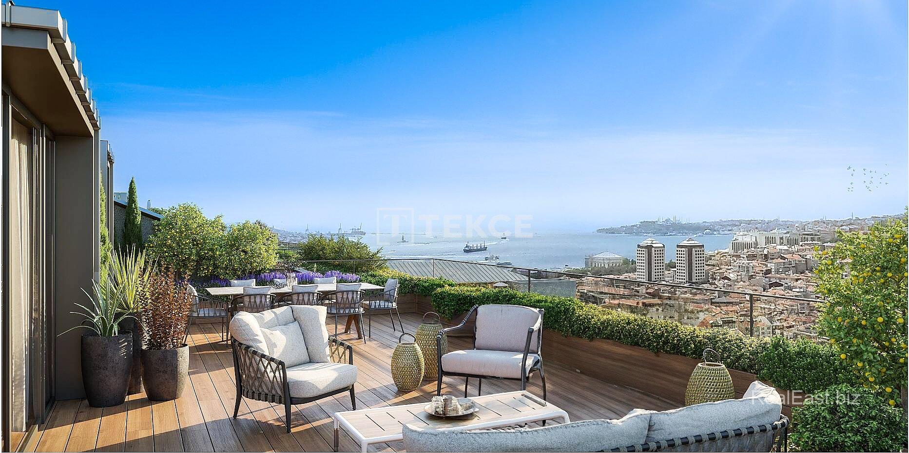 Luxury Apartment in Beşiktaş with Stunning Sea Views